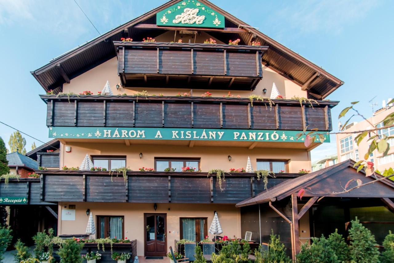 Harom A Kislany Panzio Hotel Heviz Exterior photo